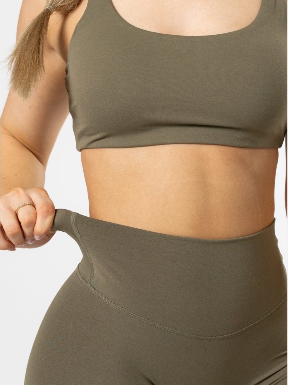 PARAGON Olive High-Rise Seamless Leggings - Picture 5 of 7